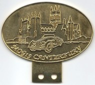 badge Morgan :MOG 13 Canterbury gold